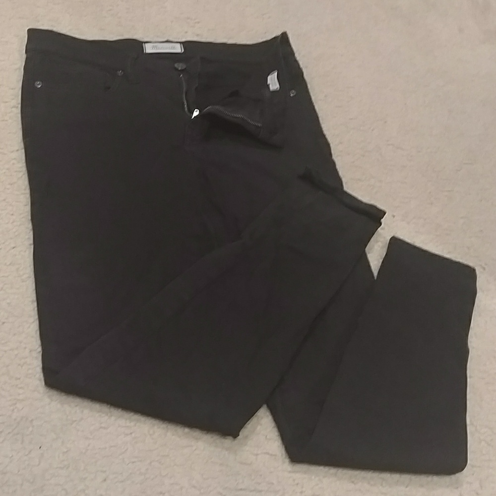 Madewell 9" Skinny Skinny Black Jeans